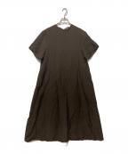 BEAUTY&YOUTHビューティーアンドユース）の古着「シアー バックリボン ワンピース」｜ブラウン