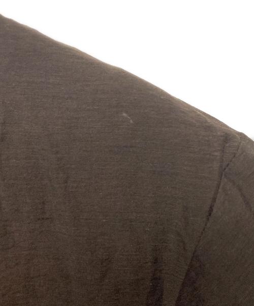 BEAUTY&YOUTH（ビューティーアンドユース）BEAUTY&YOUTH (ビューティーアンドユース) シアー バックリボン ワンピース ブラウン サイズ:Ｓの古着・服飾アイテム