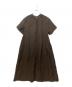 BEAUTY&YOUTH (ビューティーアンドユース) シアー バックリボン ワンピース ブラウン サイズ:Ｓ：8000円