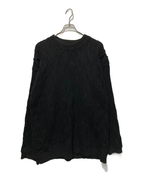 Coogi（クージー）Coogi (クージー) 3Dニット ブラック サイズ:XXLの古着・服飾アイテム