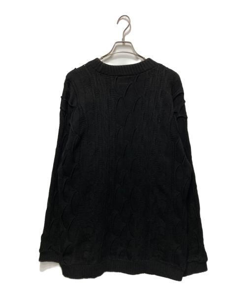 Coogi（クージー）Coogi (クージー) 3Dニット ブラック サイズ:XXLの古着・服飾アイテム