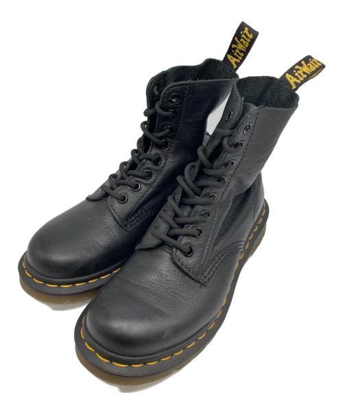 Dr.Martens（ドクターマーチン）Dr.Martens (ドクターマーチン) PASCAL VIRGINIA 8 ホールブーツ ブラック サイズ:UK4の古着・服飾アイテム