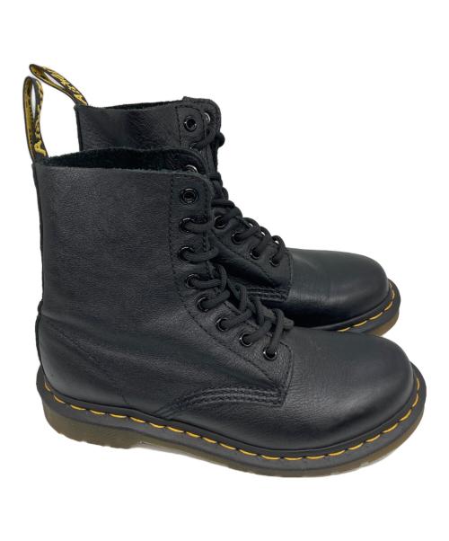 Dr.Martens（ドクターマーチン）Dr.Martens (ドクターマーチン) PASCAL VIRGINIA 8 ホールブーツ ブラック サイズ:UK4の古着・服飾アイテム
