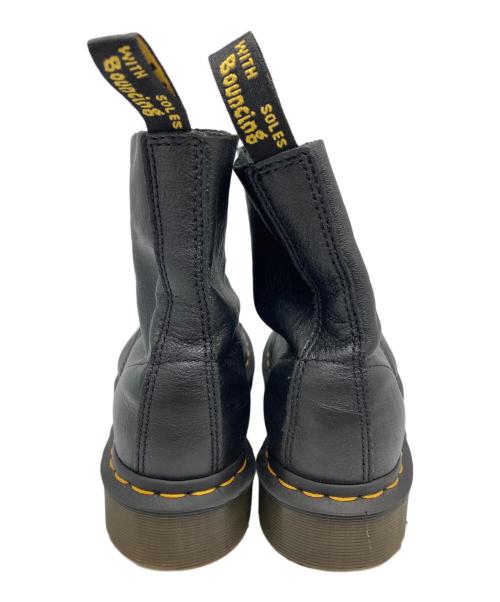 Dr.Martens（ドクターマーチン）Dr.Martens (ドクターマーチン) PASCAL VIRGINIA 8 ホールブーツ ブラック サイズ:UK4の古着・服飾アイテム
