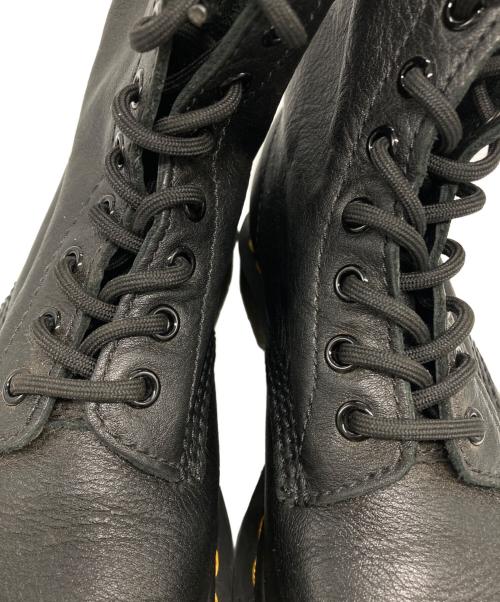 Dr.Martens（ドクターマーチン）Dr.Martens (ドクターマーチン) PASCAL VIRGINIA 8 ホールブーツ ブラック サイズ:UK4の古着・服飾アイテム
