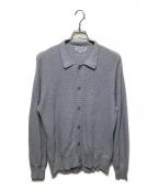 FOLLフォル）の古着「botanical dye full button cardigan」｜ネイビー