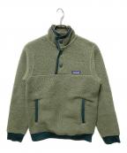Patagoniaパタゴニア）の古着「シアーリングボタンプルオーバー」｜カーキ