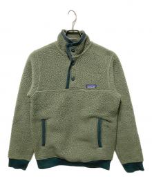 Patagonia（パタゴニア）の古着「シアーリングボタンプルオーバー」｜カーキ