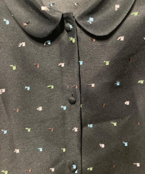 JOIEVE（ジョエブ）JOIEVE (ジョエブ) shower pop blouse ブラック サイズ:36の古着・服飾アイテム