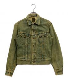 LEE（リー）の古着「70’S 後染めデニムジャケット」｜イエロー