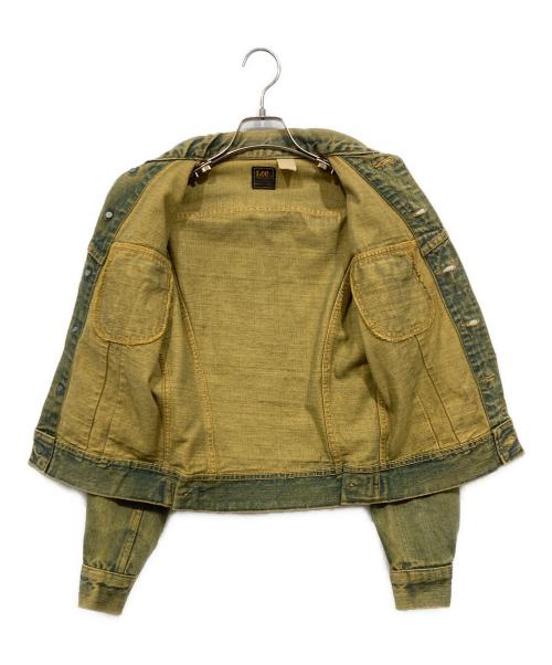 LEE（リー）LEE (リー) 70’S 後染めデニムジャケット イエロー サイズ:-の古着・服飾アイテム