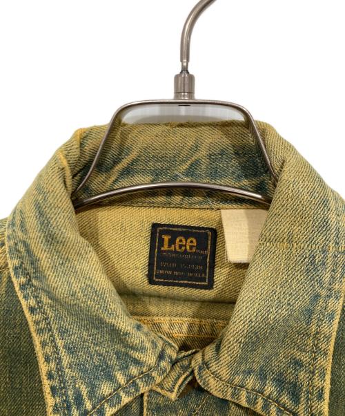 LEE（リー）LEE (リー) 70’S 後染めデニムジャケット イエロー サイズ:-の古着・服飾アイテム