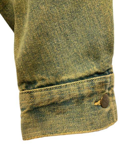 LEE（リー）LEE (リー) 70’S 後染めデニムジャケット イエロー サイズ:-の古着・服飾アイテム