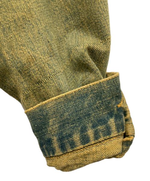 LEE（リー）LEE (リー) 70’S 後染めデニムジャケット イエロー サイズ:-の古着・服飾アイテム