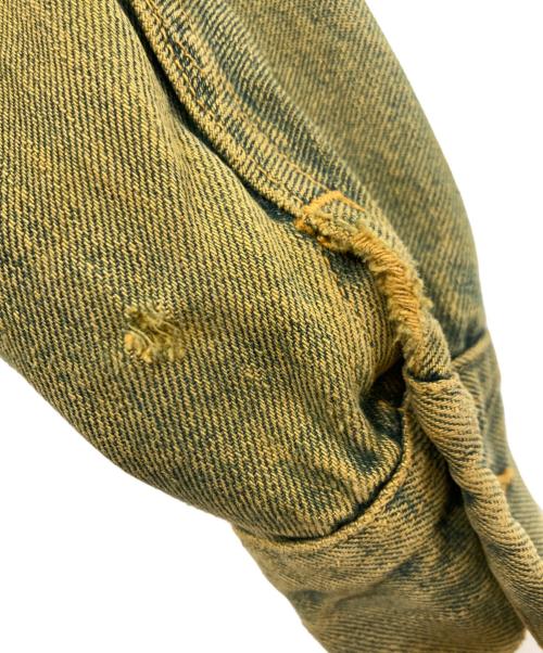 LEE（リー）LEE (リー) 70’S 後染めデニムジャケット イエロー サイズ:-の古着・服飾アイテム