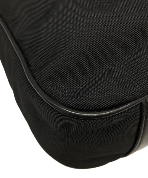 GUCCI（グッチ）GUCCI (グッチ) バンブーナイロン2WAYバッグ ブラックの古着・服飾アイテム