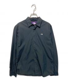 THE NORTHFACE PURPLELABEL（ザ・ノースフェイス パープルレーベル）の古着「レギュラーカラーシャツ」｜ブラック