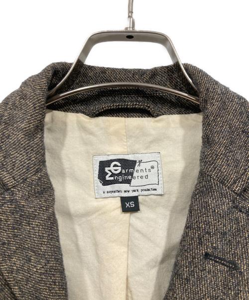 Engineered Garments（エンジニアドガーメンツ）Engineered Garments (エンジニアドガーメンツ) 3Bウールジャケット ブラウン サイズ:XSの古着・服飾アイテム