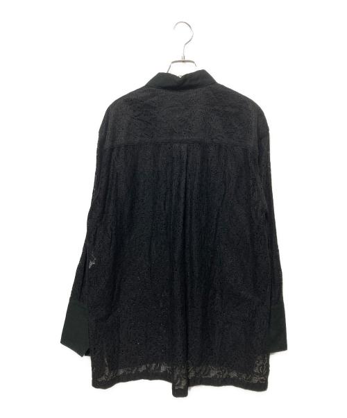 WANSIE（ワンジー）WANSIE (ワンジー) WORKERS DRESS SHIRT ブラック サイズ:Ｍの古着・服飾アイテム