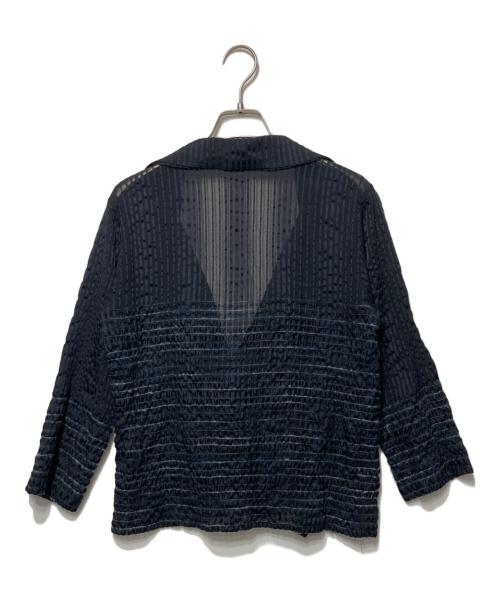 HaaT（ハート）HaaT (ハート) シワ加工プリーツセットアップ ネイビー サイズ:2の古着・服飾アイテム