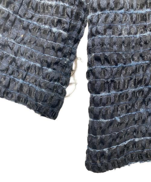 HaaT（ハート）HaaT (ハート) シワ加工プリーツセットアップ ネイビー サイズ:2の古着・服飾アイテム