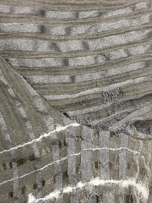 HaaT（ハート）HaaT (ハート) シワ加工プリーツセットアップ ネイビー サイズ:2の古着・服飾アイテム