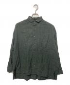 ）の古着「スクエアビックシャツ」｜グレー