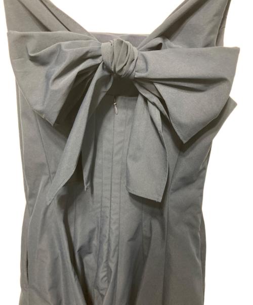 JENNE（ジェンヌ）JENNE (ジェンヌ) バックリボンリラックスワンピース ネイビー サイズ:Sの古着・服飾アイテム