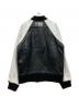 G-STAR RAW (ジースターロゥ) EWING LEATHER BASEBALL JACKET/スタジャン ホワイト×ブラック サイズ:XL：9000円