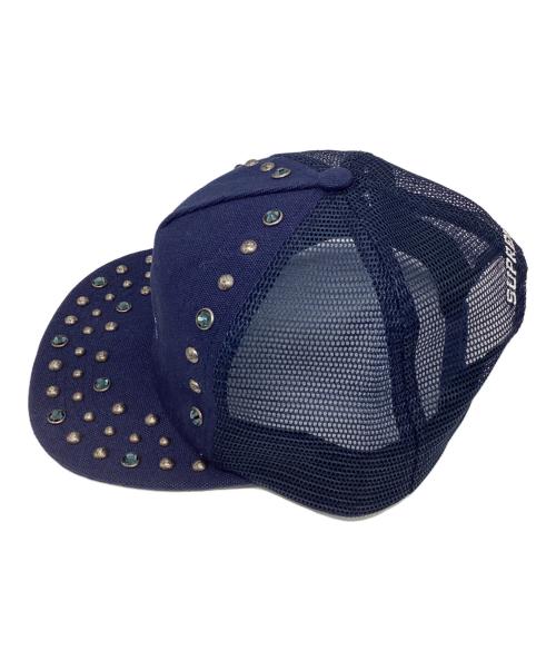 SUPREME（シュプリーム）SUPREME (シュプリーム) b.b.Simon (ビービーサイモン) Mesh Back 5-Panel ネイビーの古着・服飾アイテム