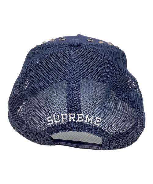 SUPREME（シュプリーム）SUPREME (シュプリーム) b.b.Simon (ビービーサイモン) Mesh Back 5-Panel ネイビーの古着・服飾アイテム