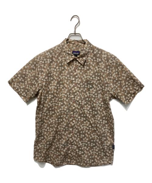 Patagonia（パタゴニア）Patagonia (パタゴニア) 花柄シャツ オレンジ サイズ:Ｍの古着・服飾アイテム