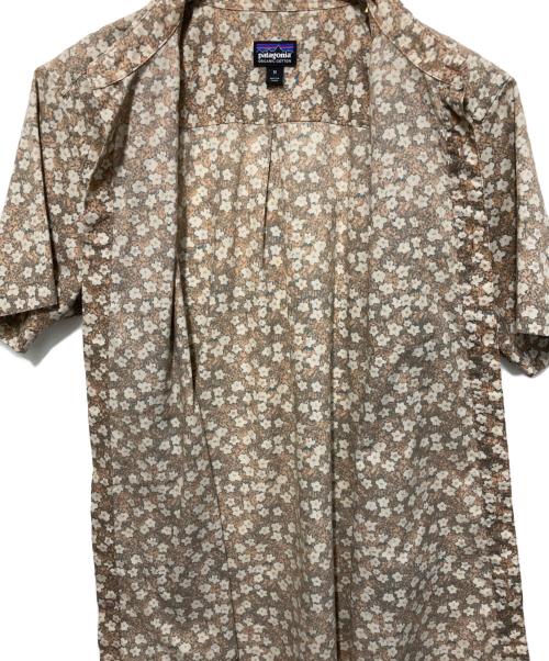 Patagonia（パタゴニア）Patagonia (パタゴニア) 花柄シャツ オレンジ サイズ:Ｍの古着・服飾アイテム