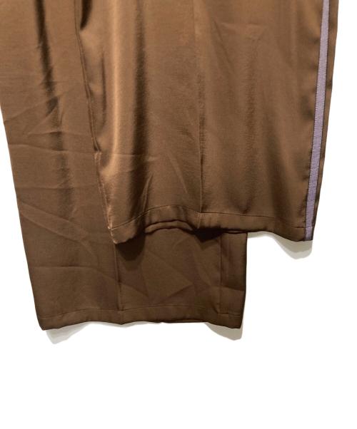 JOURNAL STANDARD（ジャーナルスタンダード）JOURNAL STANDARD (ジャーナルスタンダード) マットサテンワイドパンツ ブラウン サイズ:FREEの古着・服飾アイテム