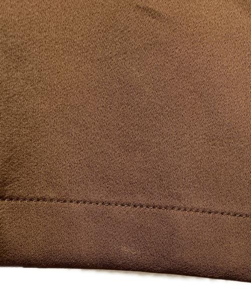 JOURNAL STANDARD（ジャーナルスタンダード）JOURNAL STANDARD (ジャーナルスタンダード) マットサテンワイドパンツ ブラウン サイズ:FREEの古着・服飾アイテム