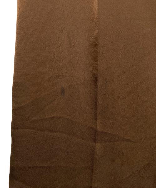 JOURNAL STANDARD（ジャーナルスタンダード）JOURNAL STANDARD (ジャーナルスタンダード) マットサテンワイドパンツ ブラウン サイズ:FREEの古着・服飾アイテム