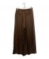 JOURNAL STANDARD (ジャーナルスタンダード) マットサテンワイドパンツ ブラウン サイズ:FREE：5000円