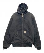 CarHarttカーハート）の古着「90'Sアクティブジャケット」｜ブラック