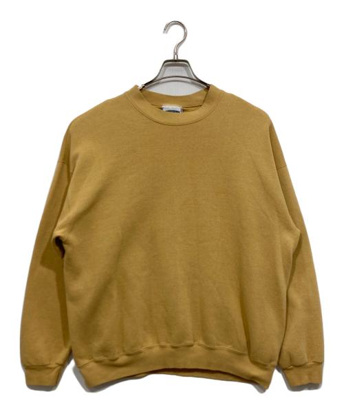 LEE（リー）LEE (リー) 無地スウェット イエロー サイズ:XLの古着・服飾アイテム