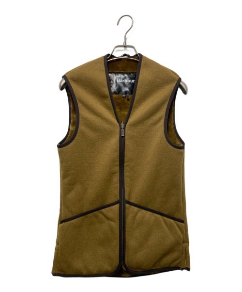 Barbour（バブアー）Barbour (バブアー) Warm Pile Waistcoat Zip-In Liner ブラウン サイズ:32の古着・服飾アイテム