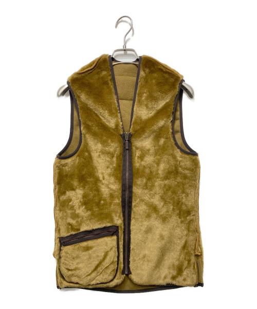 Barbour（バブアー）Barbour (バブアー) Warm Pile Waistcoat Zip-In Liner ブラウン サイズ:32の古着・服飾アイテム
