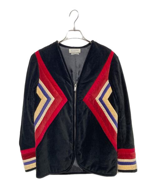 ISABEL MARANT ETOILE（イザベルマランエトワール）ISABEL MARANT ETOILE (イザベルマランエトワール) ベロアジャケット ブラック サイズ:34の古着・服飾アイテム