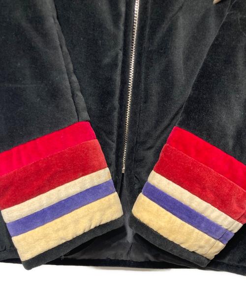 ISABEL MARANT ETOILE（イザベルマランエトワール）ISABEL MARANT ETOILE (イザベルマランエトワール) ベロアジャケット ブラック サイズ:34の古着・服飾アイテム