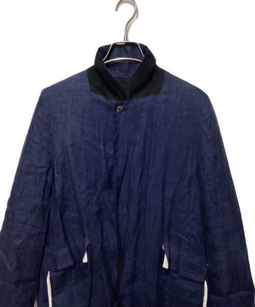 SUNSEA（サンシー）SUNSEA (サンシー) リネンコート ブルー サイズ:1の古着・服飾アイテム