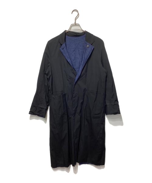 SUNSEA（サンシー）SUNSEA (サンシー) リネンコート ブルー サイズ:1の古着・服飾アイテム