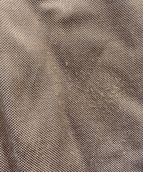 MM6 Maison Margiela（エムエムシックスメゾンマルジェラ）MM6 Maison Margiela (エムエムシックスメゾンマルジェラ) リネンセンタープレスパンツ ブラウン サイズ:38の古着・服飾アイテム
