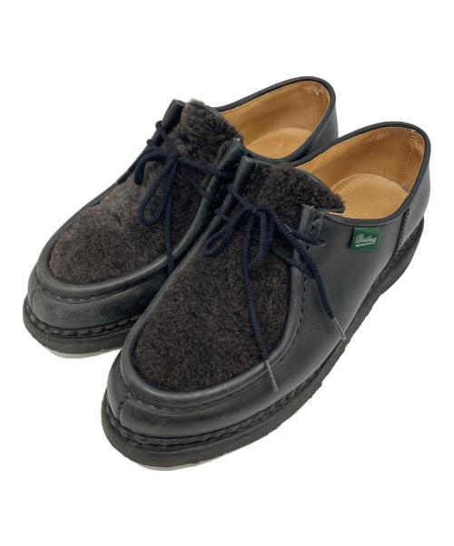 PARABOOT（パラブーツ）PARABOOT (パラブーツ) チロリアンシューズ ブラック サイズ:3 1/2の古着・服飾アイテム