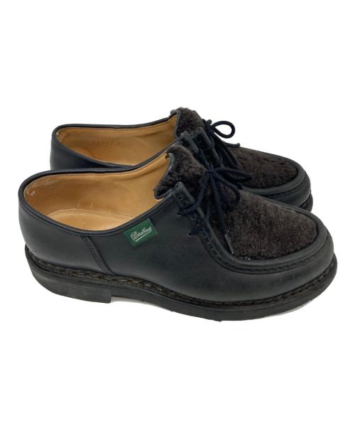 PARABOOT（パラブーツ）PARABOOT (パラブーツ) チロリアンシューズ ブラック サイズ:3 1/2の古着・服飾アイテム