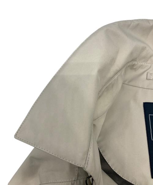 HERNO Laminar（ヘルノ ラミナー）HERNO Laminar (ヘルノ ラミナー) ゴアテックス ステンカラーコート ベージュ サイズ:48の古着・服飾アイテム