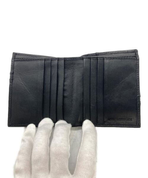 NO MAINTENANCE（ノーメンテナンス）NO MAINTENANCE (ノーメンテナンス) 2つ折り財布 ブラックの古着・服飾アイテム